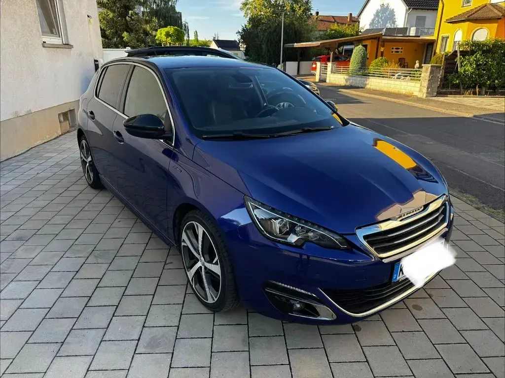 Gebraucht Peugeot 308 GT-line 150 PS (110 kW) 2017 Blau Limousine