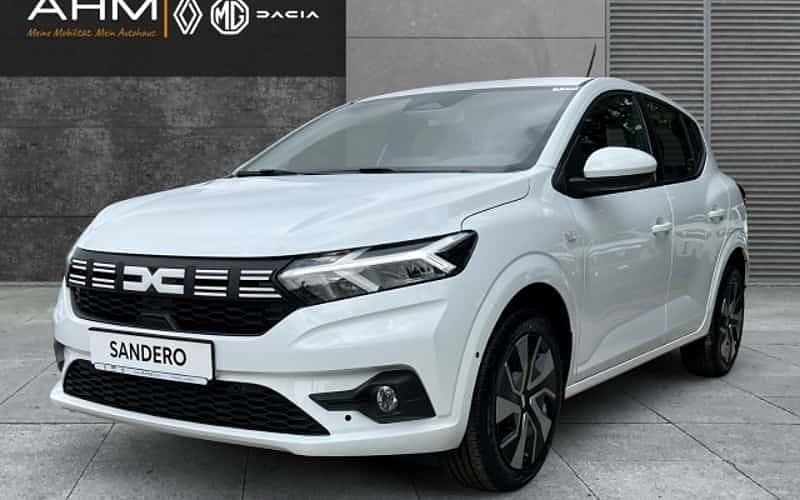 Weiss Gebraucht 2025 Dacia Sandero Expression Kleinwagen | 16.520 € (Superpreis) - Bild 1/4