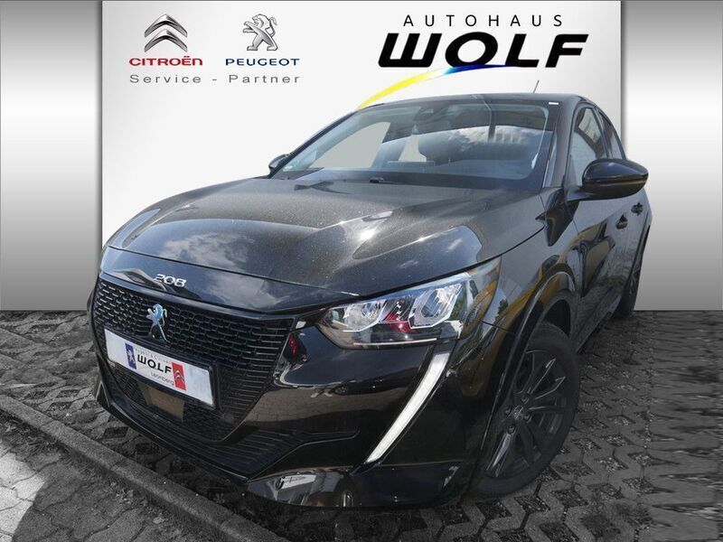 Schwarz Gebraucht 2021 Peugeot e-208 Allure Kleinwagen | 18.900 € (Teuer) - Bild 1/4