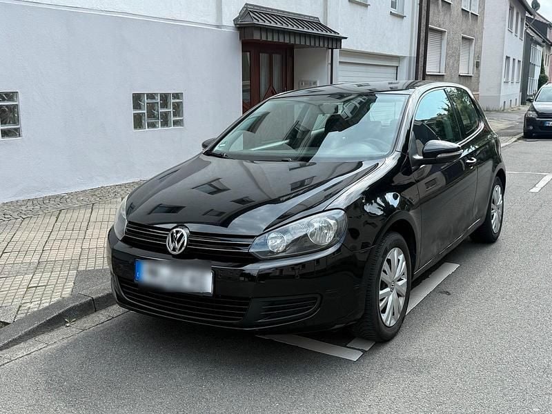 Gebraucht VW Golf VI 80 PS (58 kW) 2010 Schwarz Kleinwagen