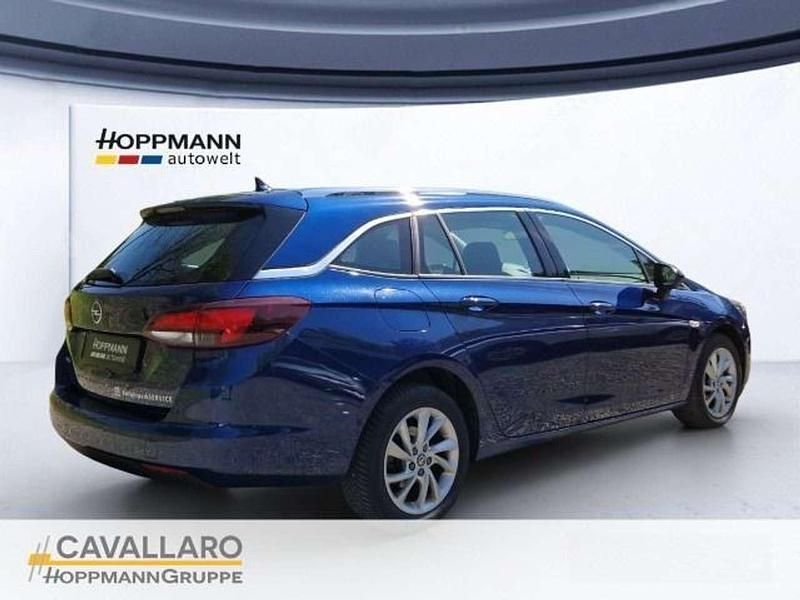 Gebraucht Opel Astra Elegance 122 PS (89 kW) 2022 Nautic blau Kombi