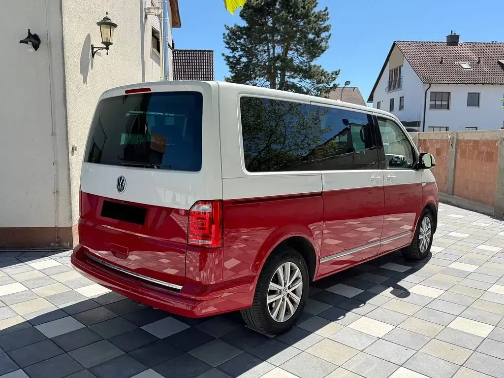Używany VW T6 204 KM (150 kW) 2018 Czerwony Van