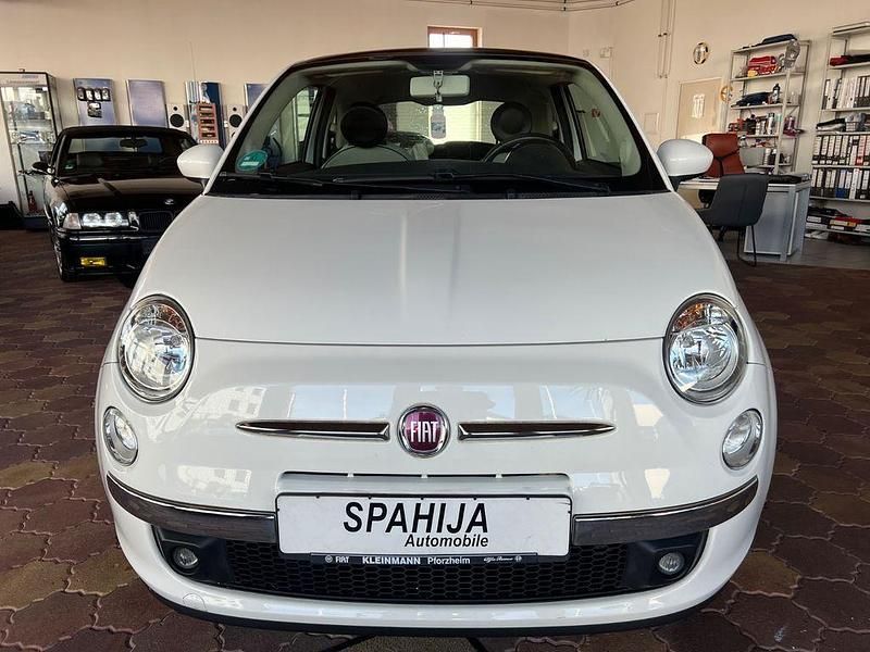 Weiß Gebraucht 2013 Fiat 500 Lounge Kleinwagen | 6.499 € (Guter Preis) - Bild 1/4