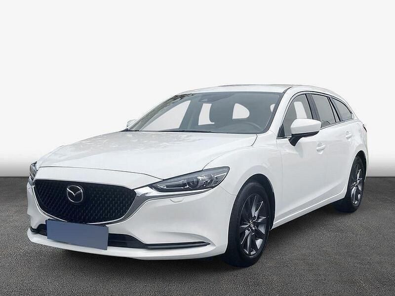 Purweiß Gebraucht 2020 Mazda 6 Prime-Line Kombi | 24.390 € - Bild 1/2