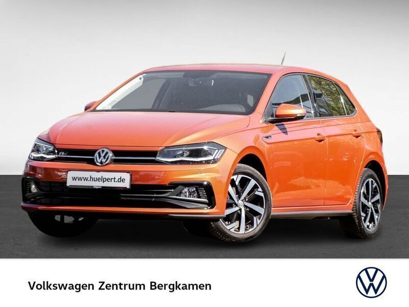 Orange Gebraucht 2019 VW Polo R-line Limousine | 13.495 € (Superpreis) - Bild 1/4