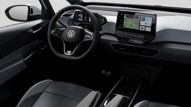 Gebraucht VW ID.3 Pro Performance 150 kW (204 PS) 2021 Gletscherweiß metallic schwarz (metallic) Kleinwagen