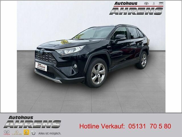 Tiefschwarz metallic Gebraucht 2021 Toyota RAV4 Hybrid Team SUV | 25.700 € (Guter Preis) - Bild 1/2