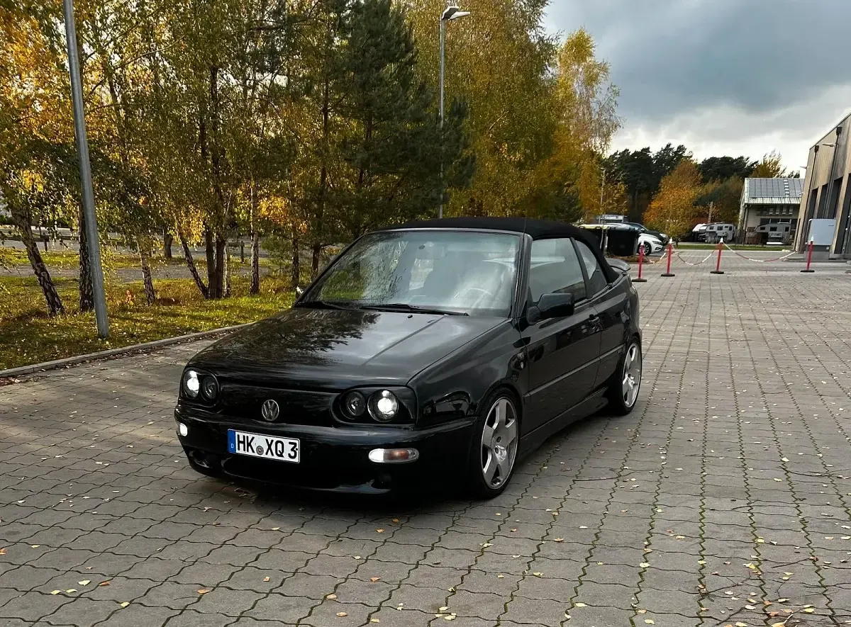 Gebraucht VW Golf Cabriolet 174 PS (127 kW) 1996 Schwarz Cabrio