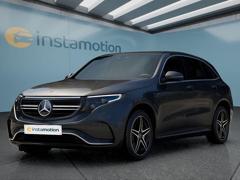 Grau Gebraucht 2022 Mercedes EQC400 SUV | 41.749 € (Teuer) - Bild 1/4