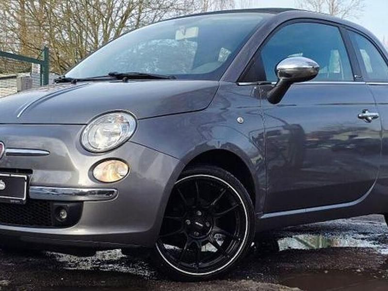 Gebraucht Fiat 500 Pop Star 69 PS (50 kW) 2014 Grau Cabrio
