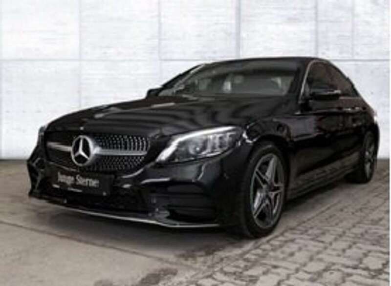 Schwarz Gebraucht 2020 Mercedes C220 AMG line Limousine | 26.000 € (Superpreis) - Bild 1/1