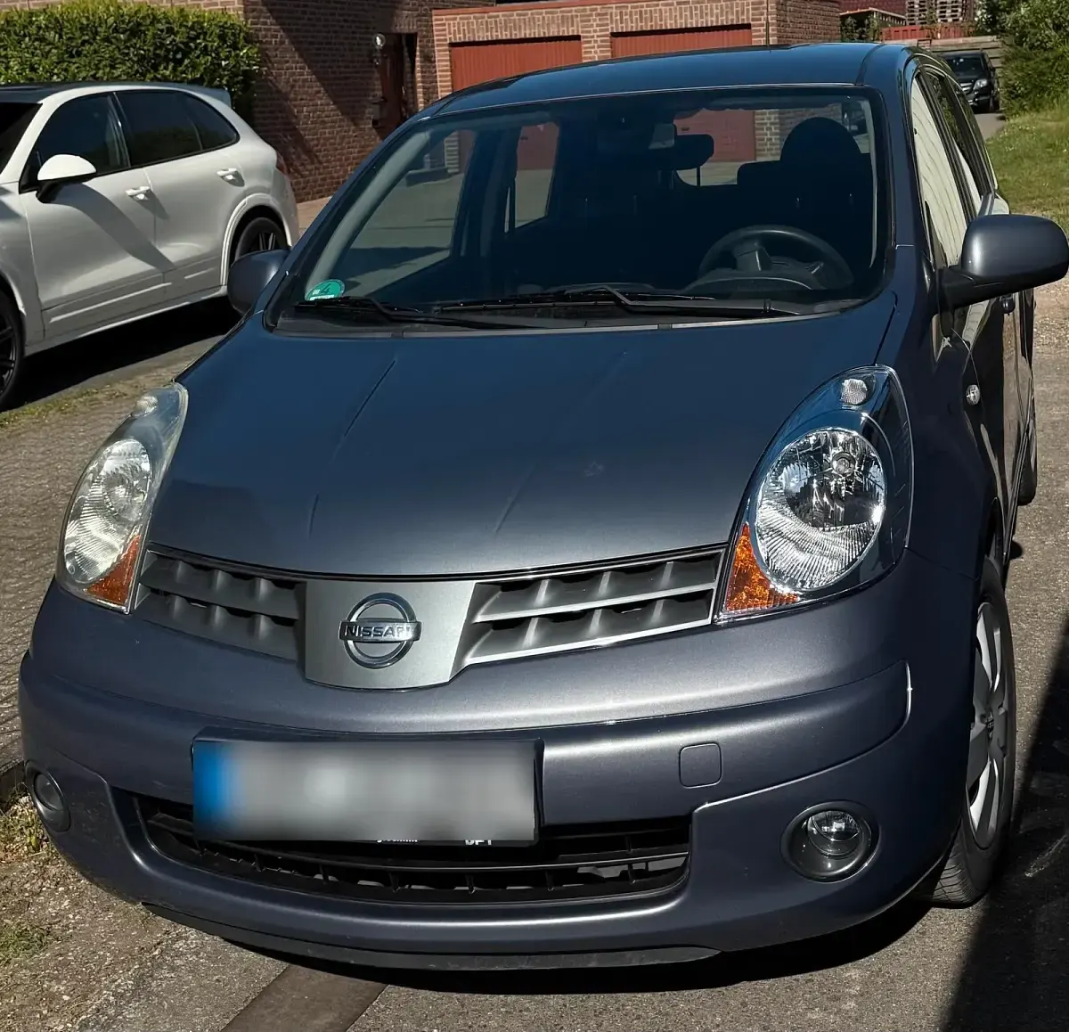 Second-hand Nissan Note 82 CP (60 kW) 2008 Albastru Hatchback