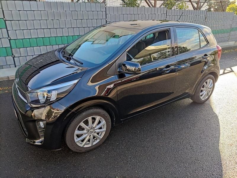 Gebraucht Kia Picanto Edition 7 67 PS (49 kW) 2018 Schwarz Kleinwagen