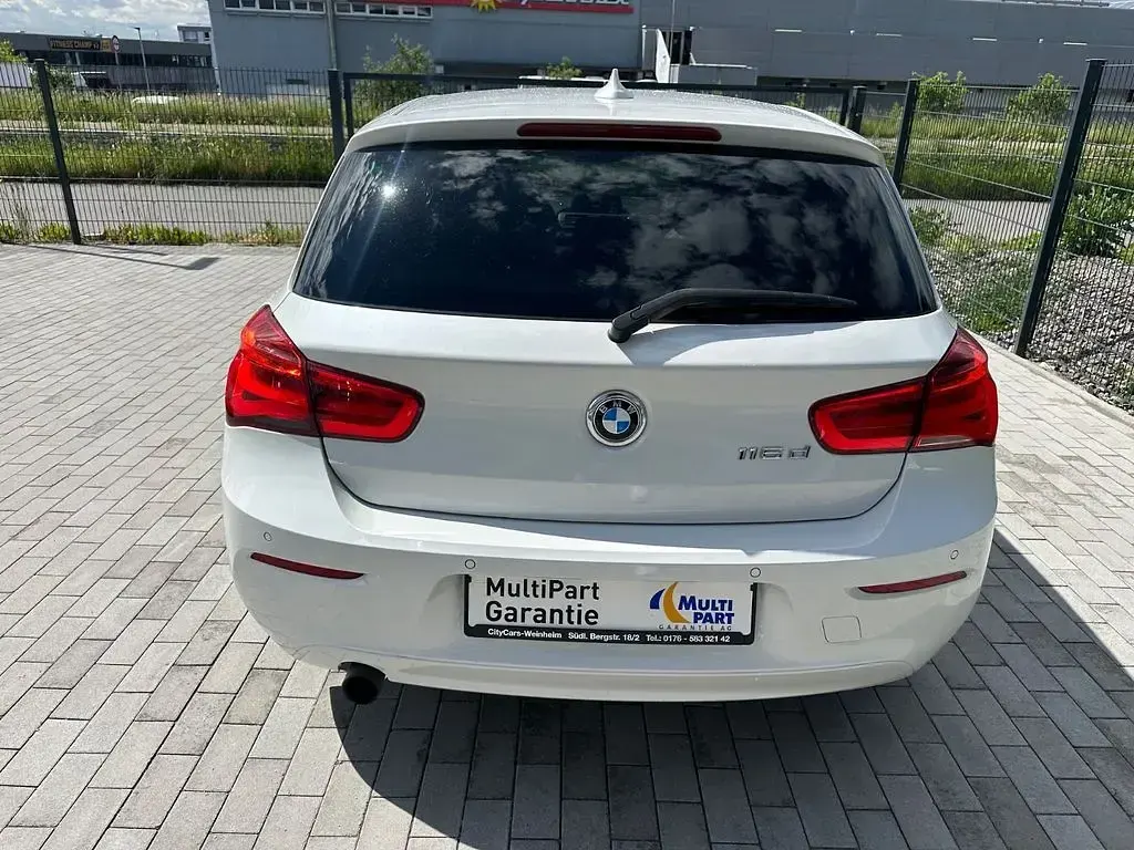 Używany BMW 116 Efficient Dynamics 116 KM (85 kW) 2016 Biały Hatchback