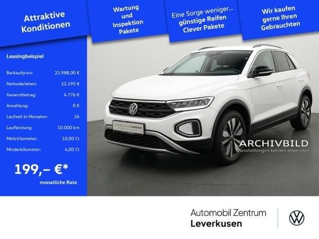 Pure white Gebraucht 2025 VW T-Roc Goal SUV | 22.988 € (Guter Preis) - Bild 1/4