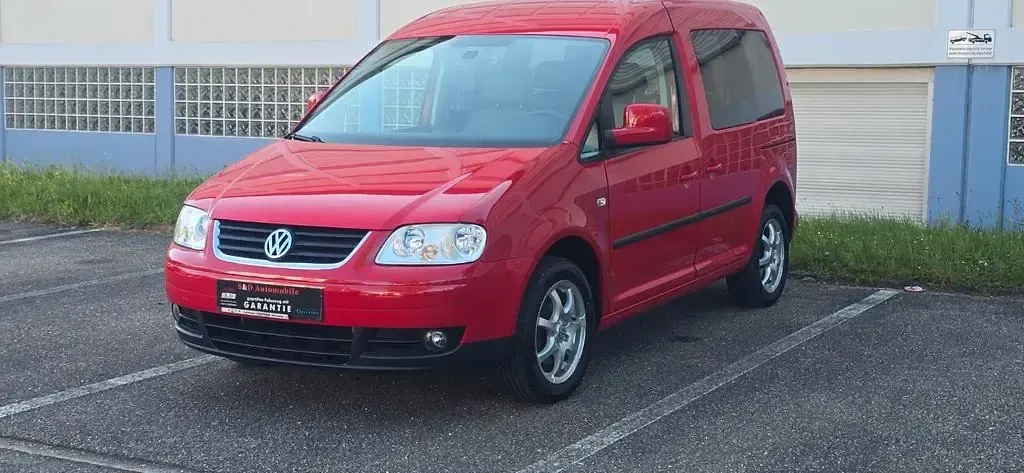 Gebraucht VW Caddy Life 80 PS (58 kW) 2009 Rot Van / Kleinbus
