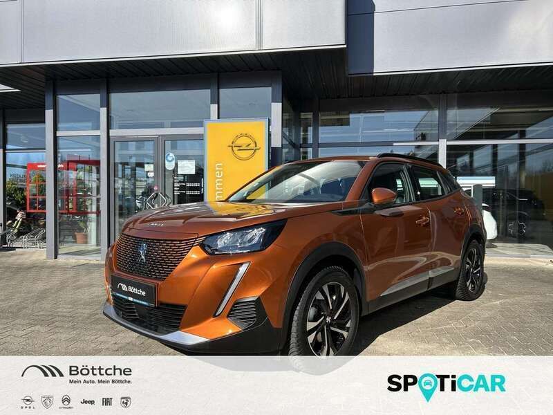 Lackierung orange fusion/typ aussenverkleidung metalliclackierung Gebraucht 2021 Peugeot e-2008 Allure SUV | 16.680 € (Superpreis) - Bild 1/4