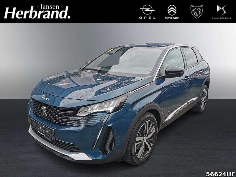 Lackierung blau celebes/metall Gebraucht 2023 Peugeot 3008 Allure SUV | 32.390 € - Bild 1/4