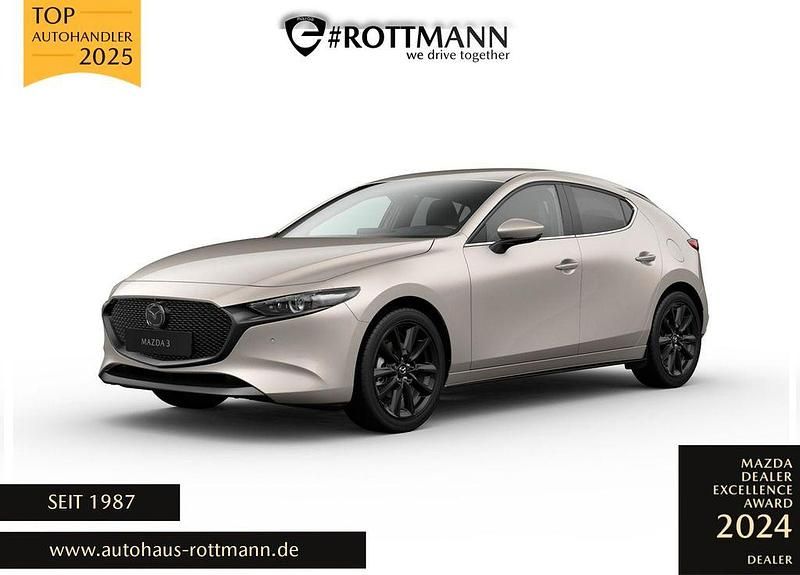Beige Neu 2025 Mazda 3 Takumi-Line Limousine | 33.270 € - Bild 1/4