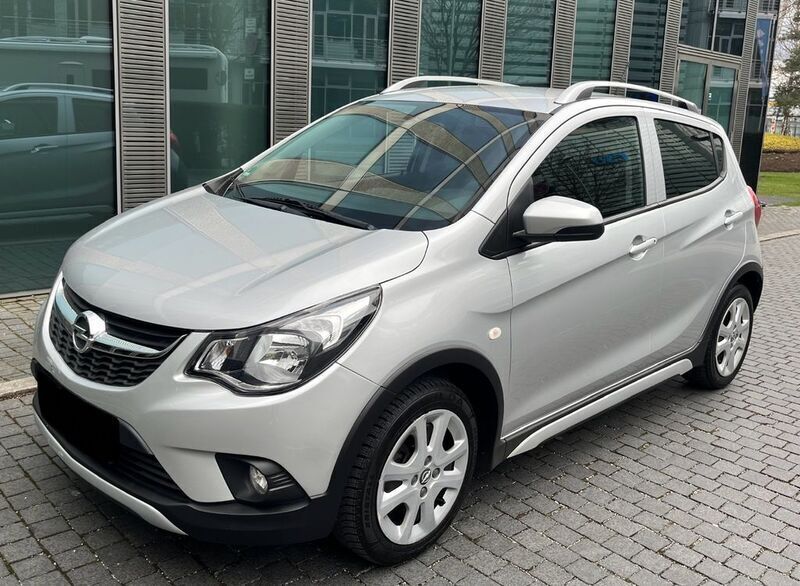 Silber Gebraucht 2019 Opel Karl Rocks Kleinwagen | 7.499 € (Superpreis) - Bild 1/4