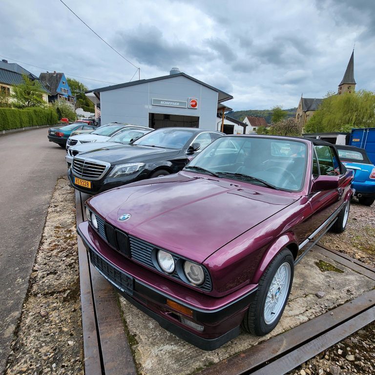 Gebraucht BMW 318 Cabriolet 113 PS (83 kW) 1993 Violett Cabrio