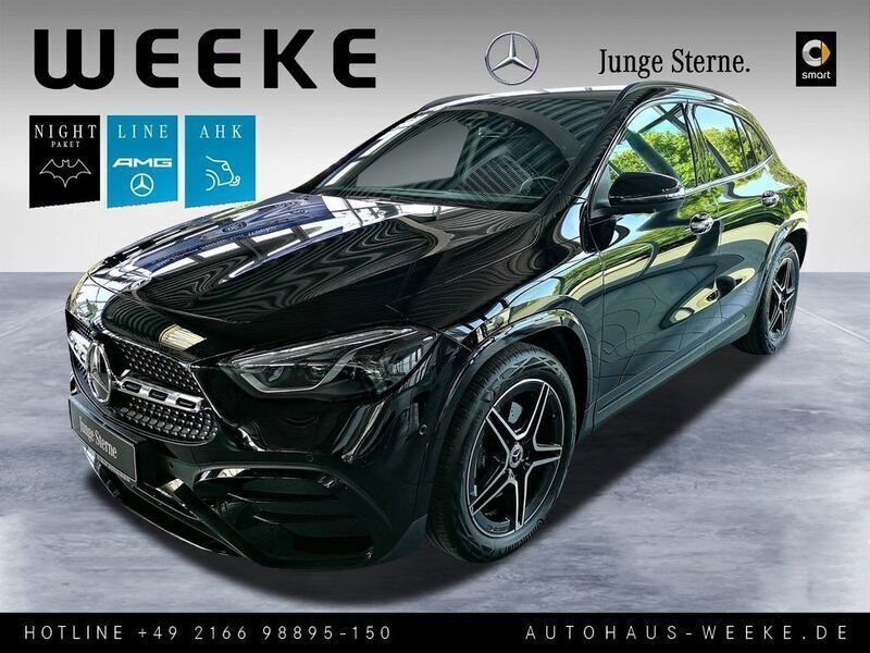 Schwarz Gebraucht 2024 Mercedes GLA180 AMG SUV | 39.699 € (Etwas zu teuer) - Bild 1/4