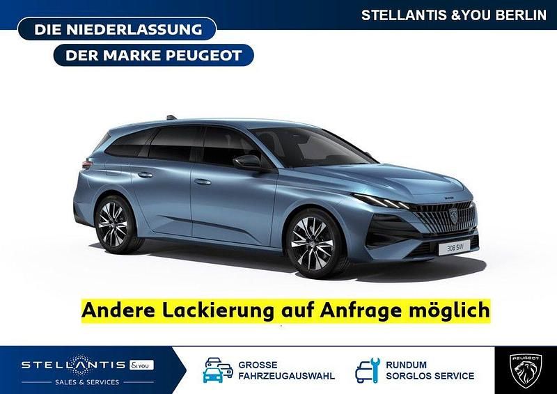 Neu Peugeot 308 SW 131 PS (96 kW) 2026 Blau Kombi
