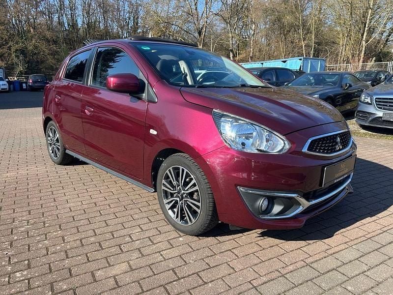 Second-hand Mitsubishi Space Star Diamant Edition 80 CP (58 kW) 2018 Roșu Hatchback