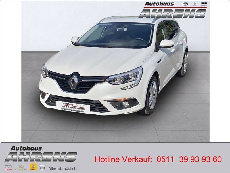 Blanc nacre (metallic) Gebraucht 2017 Renault Mégane GrandTour Business Kombi | 11.490 € (Etwas zu teuer) - Bild 1/4