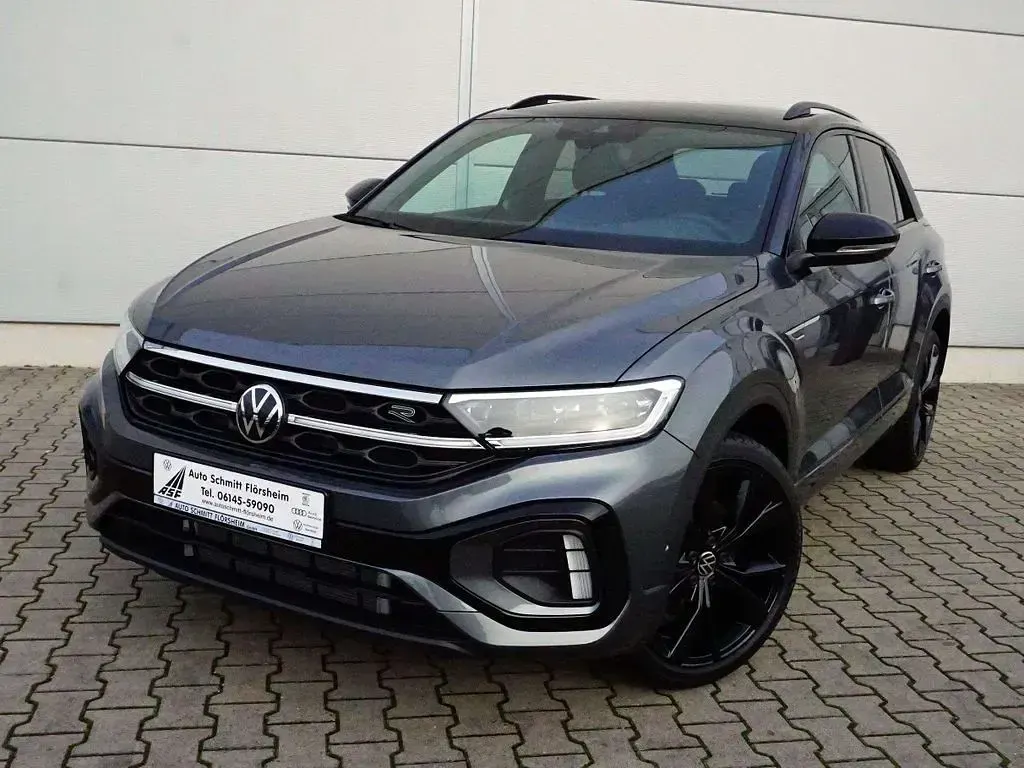 Neu VW T-Roc Style 150 PS (110 kW) 2025 Indiumgrau metallic schwarz SUV