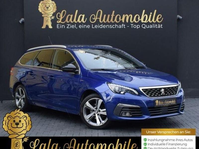 Blau Gebraucht 2018 Peugeot 308 Allure GT-Line Kombi | 12.890 € (Etwas zu teuer) - Bild 1/4