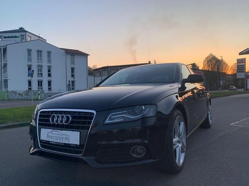 Schwarz Gebraucht 2009 Audi A4 Ambiente Limousine | 5.650 € (Guter Preis) - Bild 1/4