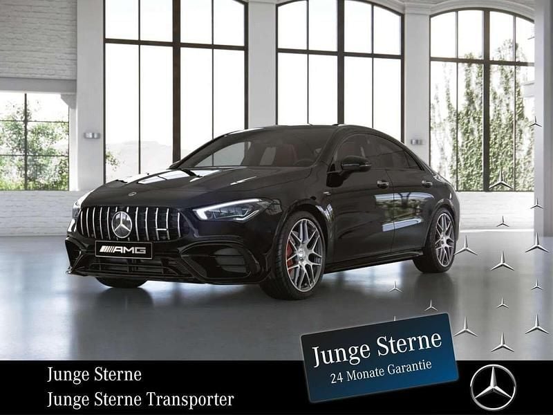 Schwarz Gebraucht 2021 Mercedes CLA45 AMG AMG Limousine | 46.977 € (Fairer Preis) - Bild 1/3