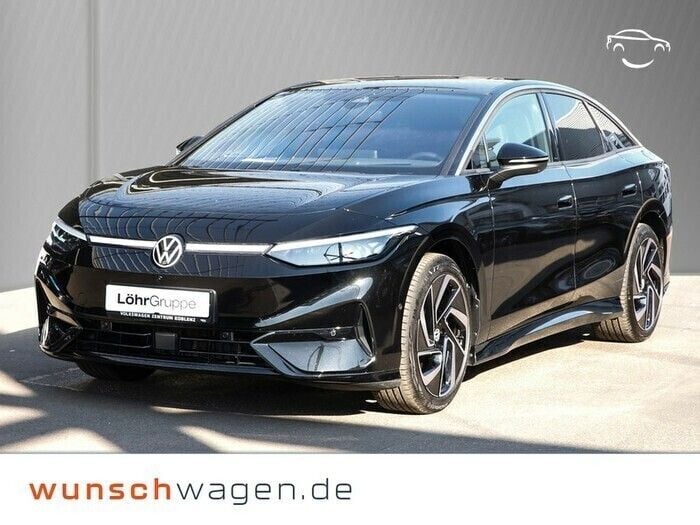 Grenadillschwarz metallic Gebraucht 2023 VW ID.7 Pro Limousine | 49.980 € (Fairer Preis) - Bild 1/4