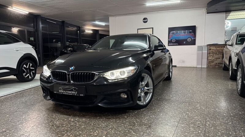 Schwarz Gebraucht 2017 BMW 420 M Sport Coupé | 16.495 € (Superpreis) - Bild 1/4