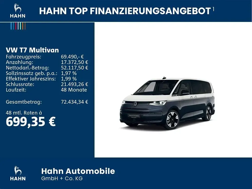 Używany VW Multivan Life 150 KM (110 kW) 2026 Biały Minivan