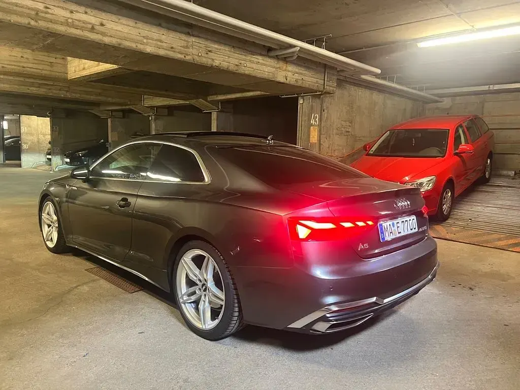 Gebraucht Audi A5 S-Line 190 PS (139 kW) 2021 Grau Coupé