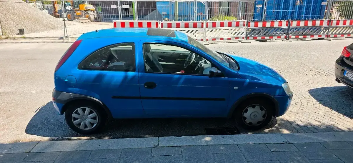 Gebraucht Opel Corsa 58 PS (42 kW) 2002 Blau Kleinwagen
