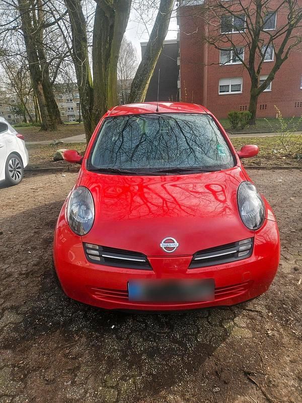 Gebraucht Nissan Micra 80 PS (58 kW) 2006 Rot Kleinwagen