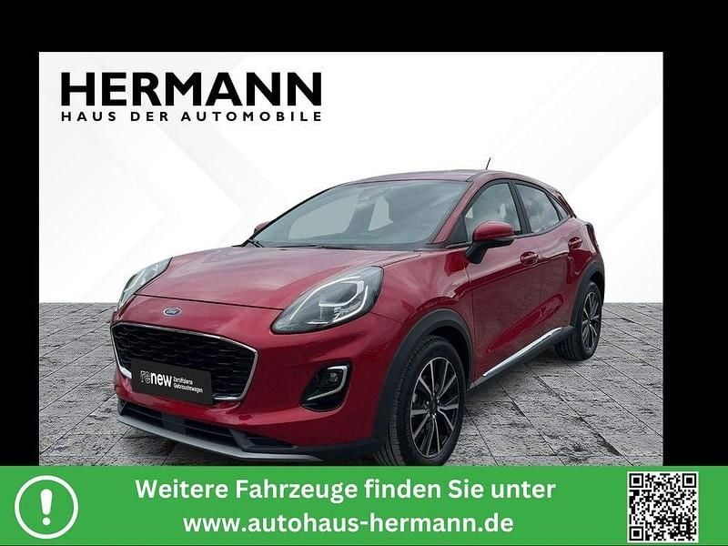 Rot Gebraucht 2023 Ford Puma Titanium SUV | 18.491 € (Fairer Preis) - Bild 1/4