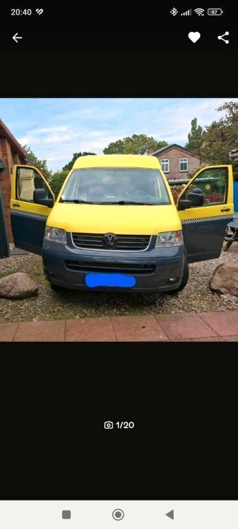 Gelb Gebraucht 2006 VW T5 Van | 6.150 € (Superpreis) - Bild 1/4