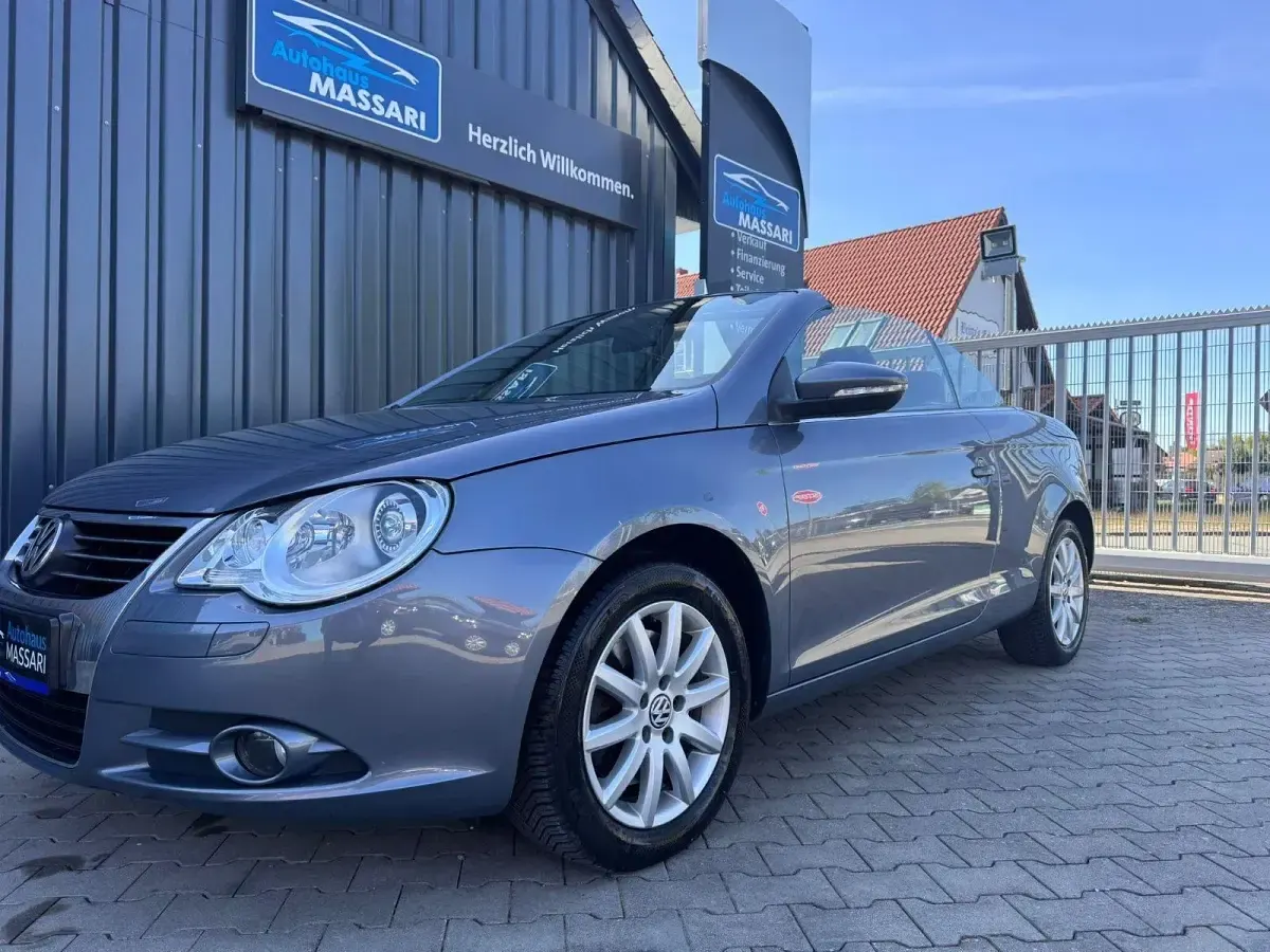 Brugt VW Eos Edition 160 HK (117 kW) 2009 Grå Cabriolet