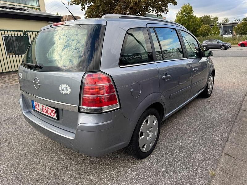 Gebraucht Opel Zafira Edition 105 PS (77 kW) 2006 Silber Van / Kleinbus