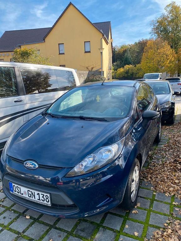 Blau Gebraucht 2009 Ford Fiesta Trend Kleinwagen | 2.200 € (Superpreis) - Bild 1/4