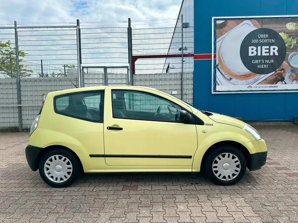Gebraucht Citroën C2 60 PS (44 kW) 2005 Gelb Kleinwagen