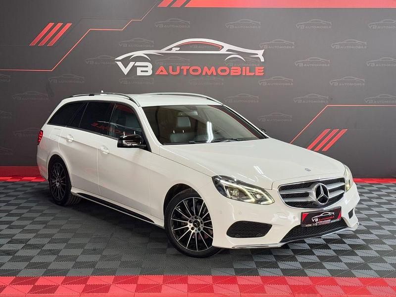 Gebraucht Mercedes E250 AMG line 204 PS (150 kW) 2015 Weiß Limousine