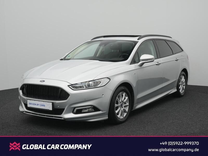 Polarsilber metallic Gebraucht 2017 Ford Mondeo ST-Line Kombi | 12.950 € (Fairer Preis) - Bild 1/4