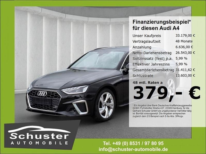 Gebraucht Audi A4 S-Line 150 PS (110 kW) 2025 Schwarz Kombi