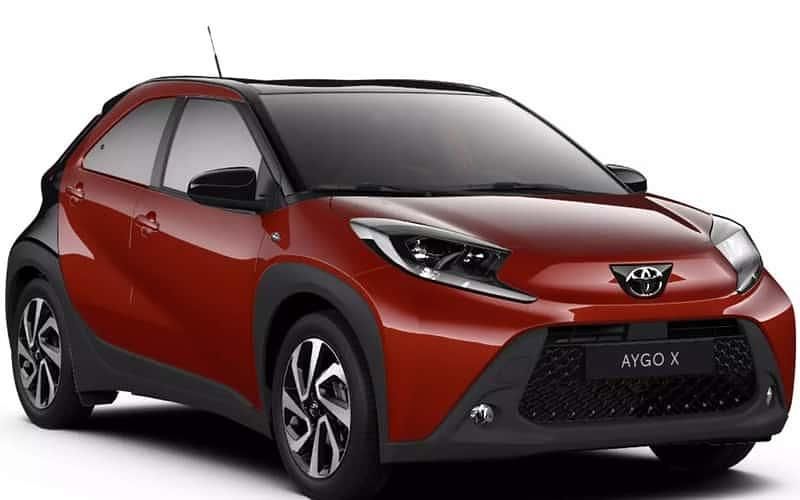 Rot Neu 2025 Toyota Aygo Kleinwagen | 16.990 € - Bild 1/4