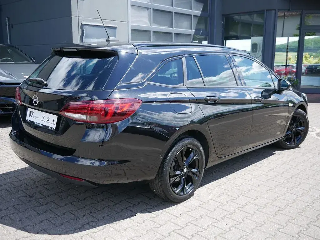 Gebraucht Opel Astra GS Line 131 PS (96 kW) 2021 Onyx schwarz Kombi
